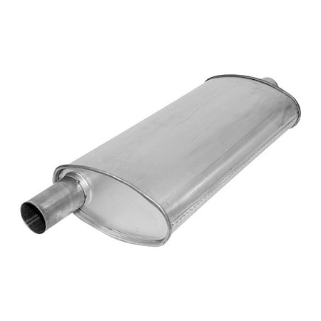 Ap Exhaust ENFORCER MUFFLER, OVAL - 4 1/4IN X 8 3/4IN 3756